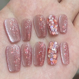 Customizable Professional Nail Gel Reflective UV Macaron Polish with Private Logo ABS Material Design Style for Fingers