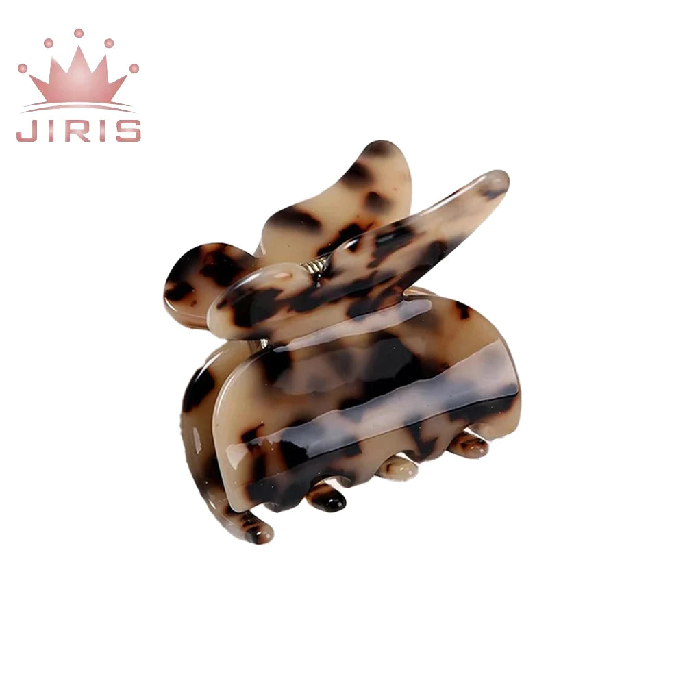 Beautiful European and American Style Butterfly Acetate 6 CM Hair Claw Girls' Hair Clip Model JIRIS-39 by JIRIS