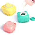 Wholesale Silicone Soft and Comfortable Cat and Dog Bath Brush Pet Cleaning Tool