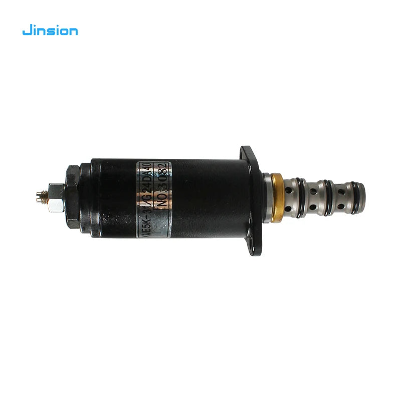 JINSION Excavator Accessories Protective Lock Solenoid Valve SK200-6 Safety Lock YN35V00020F1 KWE5K-31/G24DA40