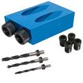 14pcs/Set DIY Grade Pocket Hole Jig Kit Oblique Hole Locator Drill Bit and Angle Drill Guide Set Customizable OEM Support