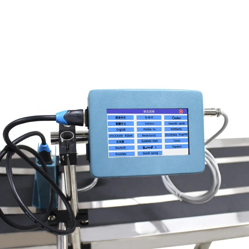 New Model Tij Online Mask Date Letter Logo Inkjet Printing Machine for Production Line