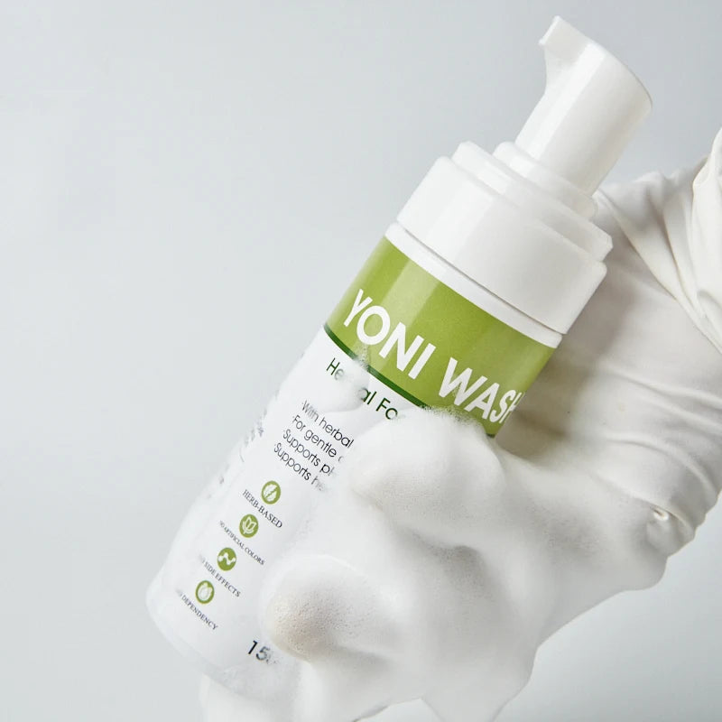 Prof.Ding RTS Hot-Selling Wholesale Price Vaginal Wash Herbal Extract Feminine Yoni Hygiene Foam Yoni Wash Feminine Wash 150ml