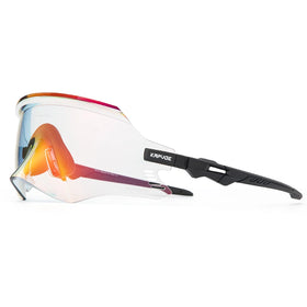 KAPVOE EAGLE Sharp Sports Sunglasses Photochromic Revo Blue Red Day and Night Vision Googles