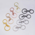 Key Ring Keychain Swivel Lobster Clasp Key Snap Hooks Keyrings DIY Jewelry Making Finding DIY Key Chains Accessories