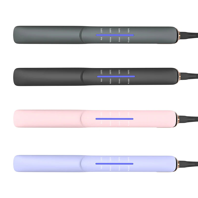Hair Straightener Salon Professional Precise Personalized Digital Led Private Label Ceramic Coating Flat Iron Electric Household