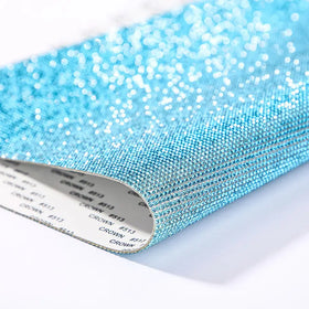Various Colors Self-Adhesive Rhinestone Mesh Motif Rhinestones for DIY Decorations Budget-Friendly Accessory