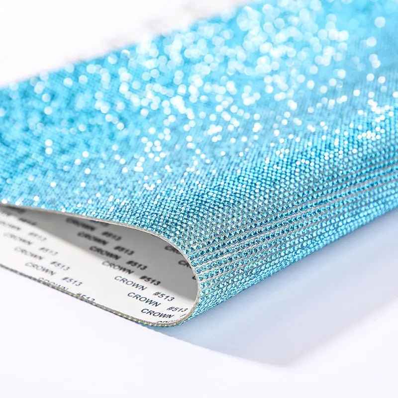 Various Colors Self-Adhesive Rhinestone Mesh Motif Rhinestones for DIY Decorations Budget-Friendly Accessory