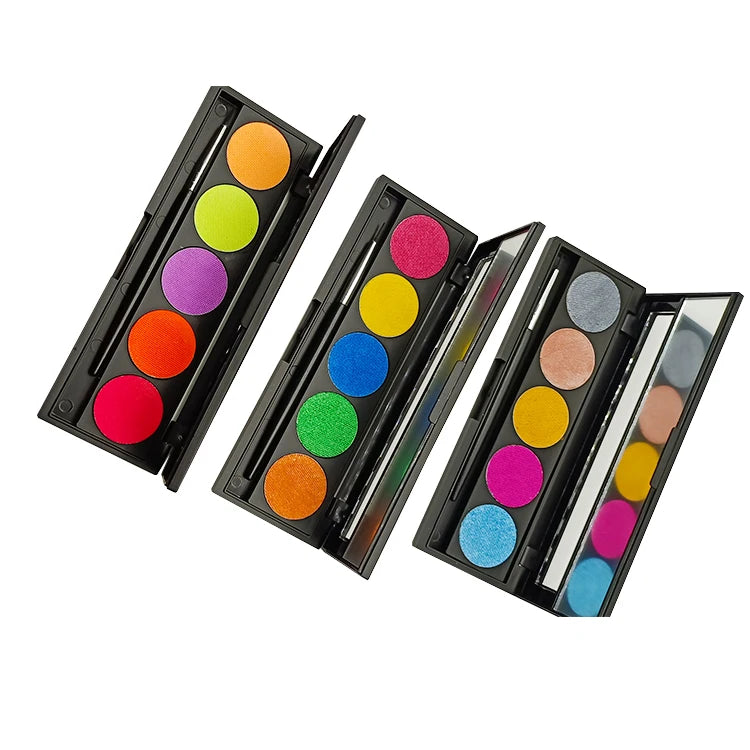 5 Color 3g Face Body Paint Colour Sticks Face Painting Kit for Kids Party Makeup