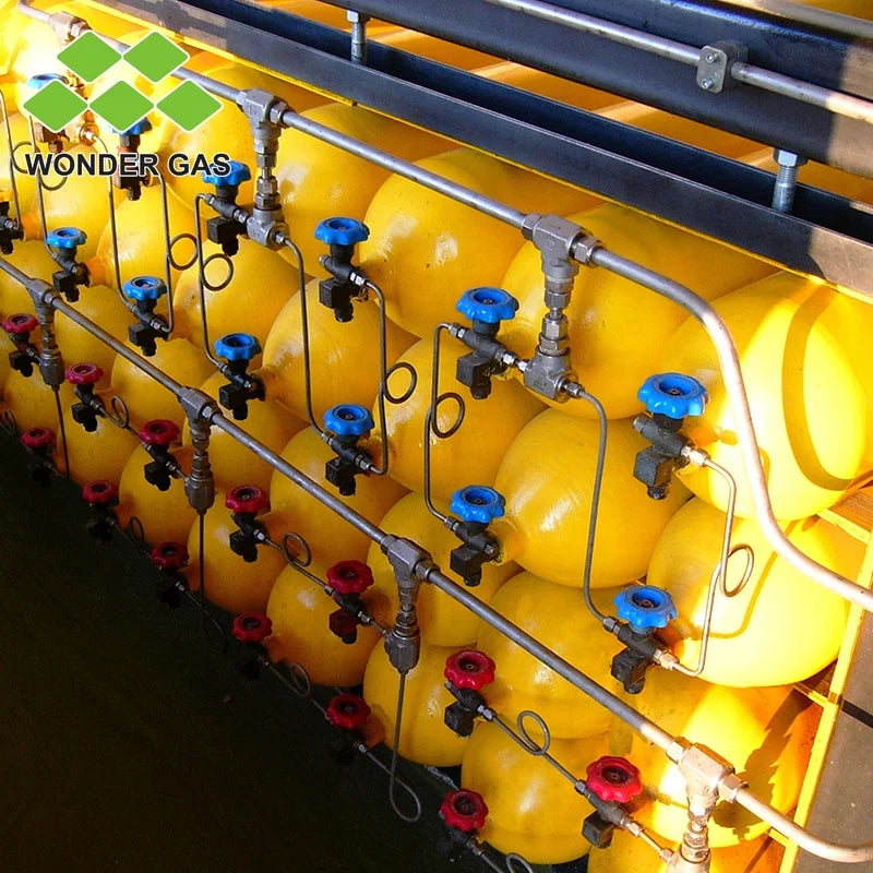 70L CNG Compressed Natural Gas Steel Cylinders for Vehicle 200 BAR Trailer Tank Transport CNG Cylinder Type 1