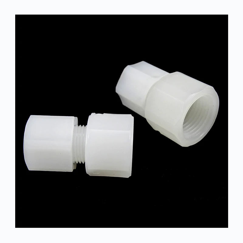 China Factory Direct Good Price Plastic PVDF Female Connectors for Pipe Fittings Join Pvdf Connectors