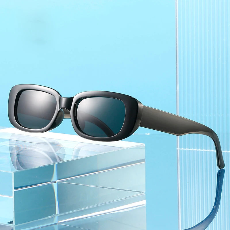 Custom logo 2022 Fashion Retro Designer Female Sun Glasses Vintage Plastic Women Shades Sunglasses 2023