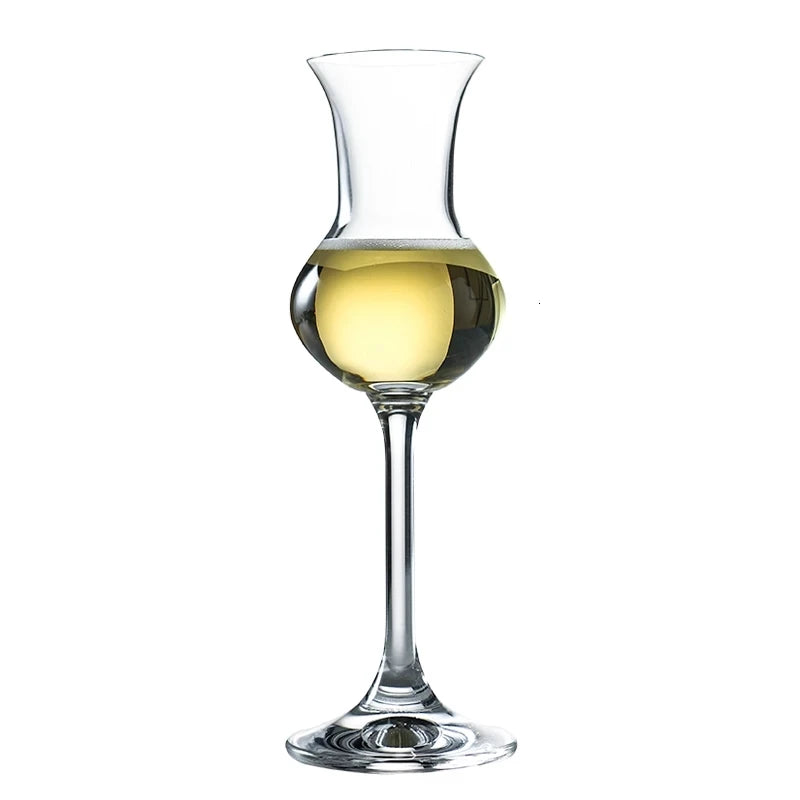 Crystal 80ml Nosing Glass for Whisky Wine Rum Liqueur Tasting Tulip Party Wedding for Champagne Goblet Copita Wedding Cups