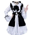 Women Maid Outfit Anime Dress Black and White Apron Dress Lolita Dresses Men Cafe Costume Cosplay Costume