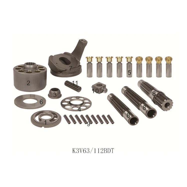 Belparts K3V63 K7V63 K5V80 Hydraulic Part R140W-7 R160W-7 SH120-1 Excavator Hydraulic Pump Parts