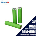 High Rate and Safe SIB 3.1V 10Ah 31Wh Sodium Ion Battery Cell with 3000 Cycles for Scooter Car Jet Ski Audio Starter