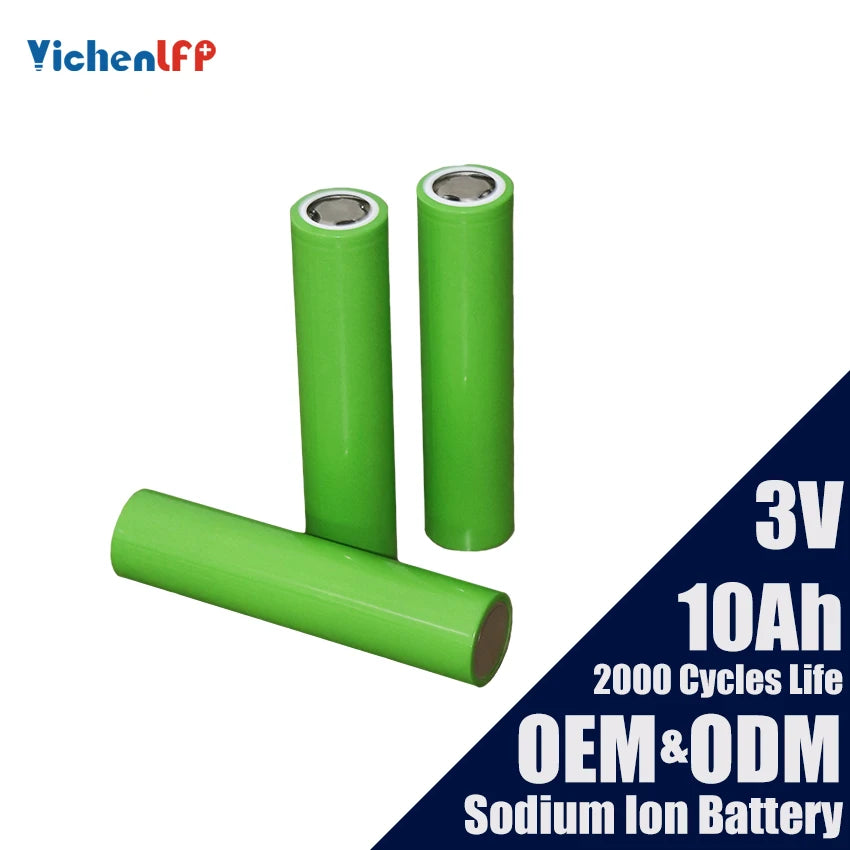 High Rate and Safe SIB 3.1V 10Ah 31Wh Sodium Ion Battery Cell with 3000 Cycles for Scooter Car Jet Ski Audio Starter