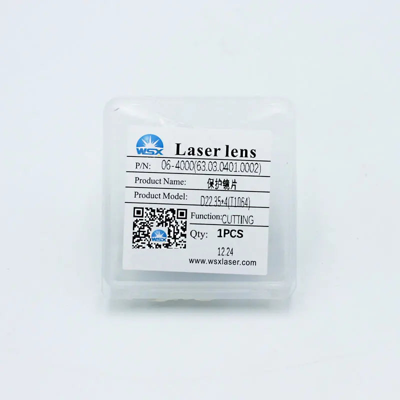 WSX Original Quartz Protective Lens 22.35x4 for 1064nm JGS1 Fiber Laser Cutting Head
