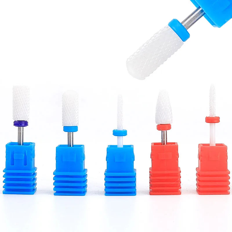 Ceramic Grinding Head Replacement Parts Nail Polish to Remove Dead Skin and Not Hot Nail Drill Ceramic Grinding Head