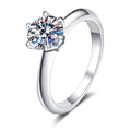 Fashion Jewelry 2023 Moissanite Wedding Jewelry 925 Sterling Silver Engagement Rings Women Jewelry