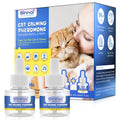 Oimmal Custom 2 Pack Multi-Cat Calming Pheromones Diffuser Refills Value Kit for Reduce Cat Fighting Spraying Scratching