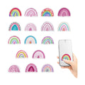 Rainbow Style Tactile Rough Textured Calming Stress Relief Sticker Calm Strips for Anxiety Sensory Stickers Custom