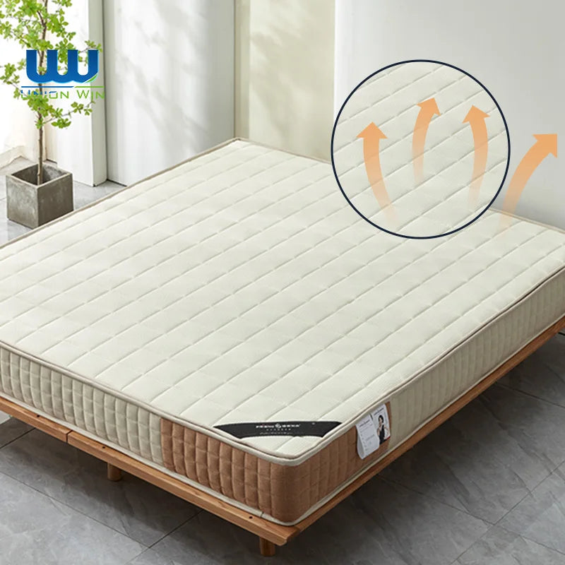 Union Win 2025 Top Pocket Use Home Modern Style Soft Sleep Mattress Washable Memory Foam and Spring All Sizes Compressed Box