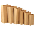2022 Custom Kraft Paper Bags for Food Brown Bread Bags with Flexo Printing Made in China