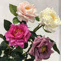 Y-H053 High Quality Luxury 12cm Big Head 72cm Long Real Touch Rose Artificial Flowers for Wedding Home Decoration