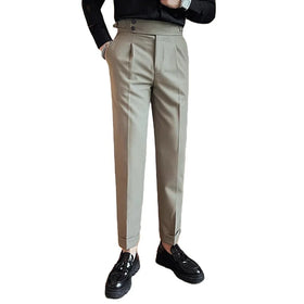 High Quality Summer Men Pants Casual Sports Golf Formal Trousers Side Pocket Men's Trousers