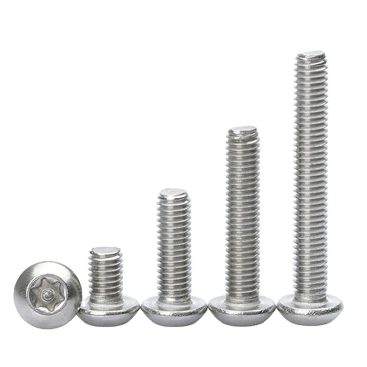 Stainless Steel 304 3mm Pan Head Torx Screw Wood M2.5