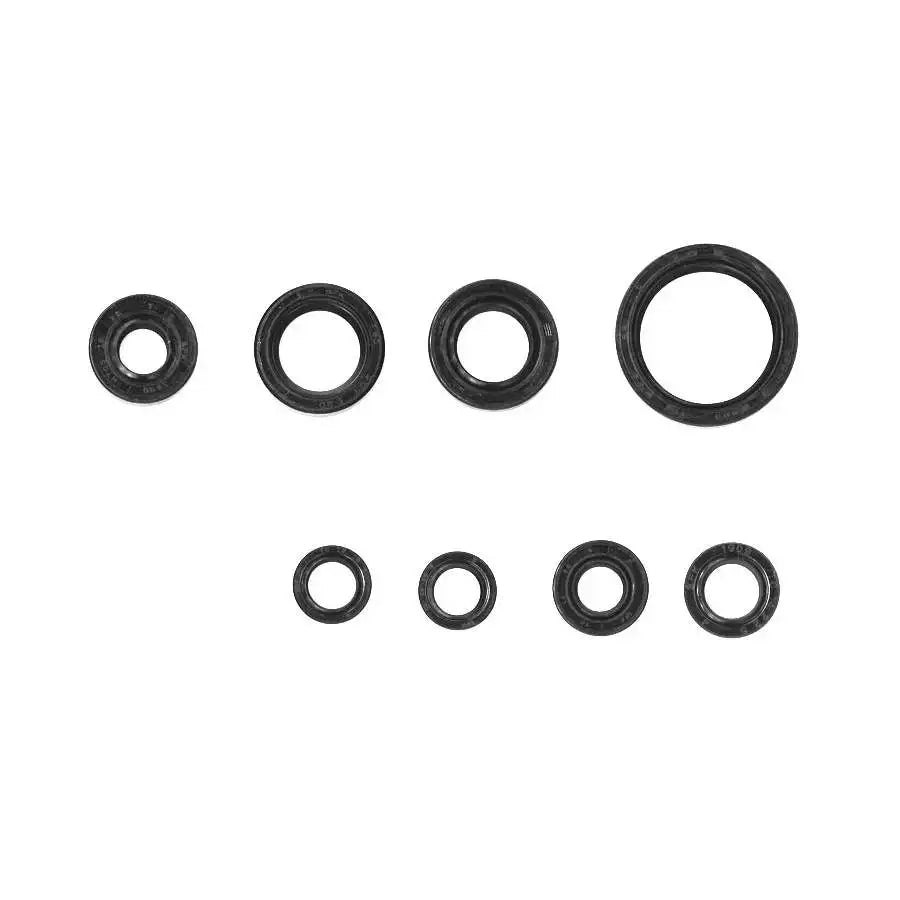 NRTeam Professional Auto Engine Oil Seal Kit Piston Seal for Yamaha WRF 450 04-15 Skeleton Packing Style TB & TC