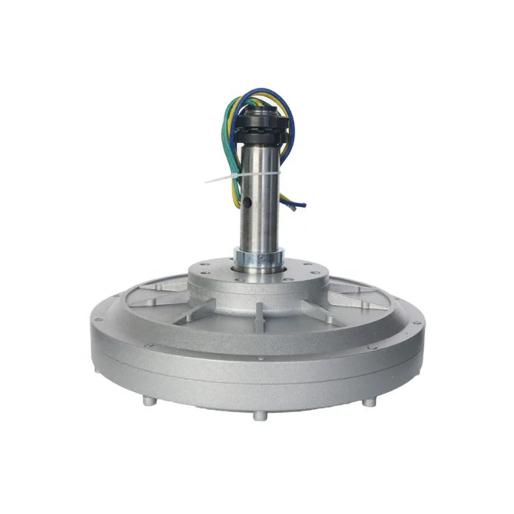500w 350rpm Low Speed Maglev Generator for Wind Turbine PMG Outer Rotor Axial Flux Coreless Wind Generator