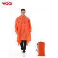 WOQI Wholesale Sturdy Breathable Rain Ponchos Lightweight Waterproof High-Grade Pocket Raincoat