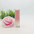 Pink Cosmetic Square Gradient Lip Gloss Tubes Pink Lipgloss Tube Custom