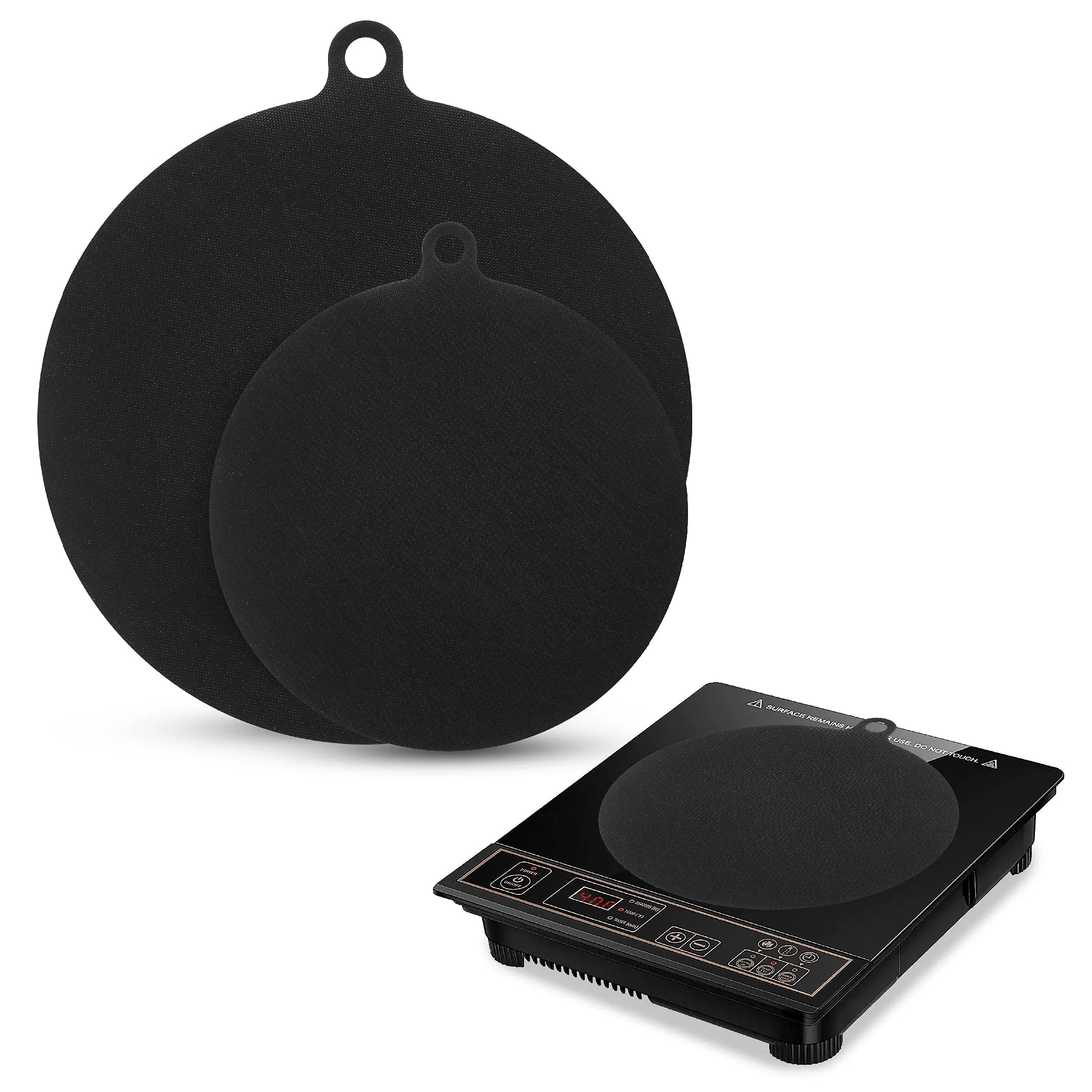 Nonslip Silicone Baking Mat Sheet Heat Insulated Mat Reusable Electric Induction Silicone Cooktop Protector