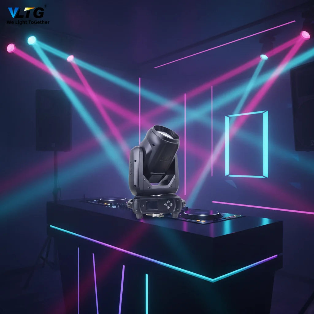 VLTG Professional Equipment Personnel 250W Mini Beam Moving Head Light Disco DJ Moving Head Lights MegaBDM