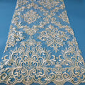 Guangzhou Supplier Dentelle Laces Material Women African French Lace Fabric African French Tulle Lace Fabric