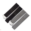 LAIHE High Quality Brown Calf Leather Watch Strap 22mm Pulseira De Couro Watchband for Carrera Monaco