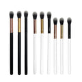 Lilywild Custom Private Label Professional Makeup Blending Brushes Single Pointed Blush Stippling Flame Highlighter Makeup Brush