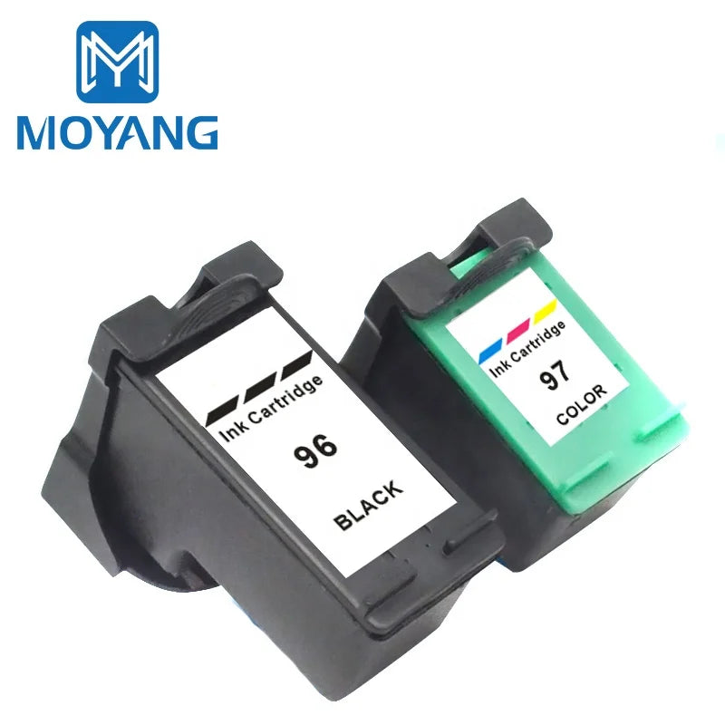 MoYang Compatible for Hp96 Hp97 96XL 97XL Ink Cartridge Used for hp 96 97 DeskJet 5740/6540/6840/9800/9860/2610/8750 Printer