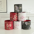 Flower Bucket Wholesale Florist Bouquet Packaging Materials Fiber Container Crafts Romantic Gift Paper Flower Packaging Cylinder