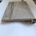 Traditional Style SPC Flooring Skirting Accessories Stylish Plastic Stair Nose for Home Decor