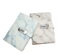 2022 Planner A5 Marbling PU Leather Soft Cover Lock Diary Notebook With Coded Lock 3D Password Design Budget Binder