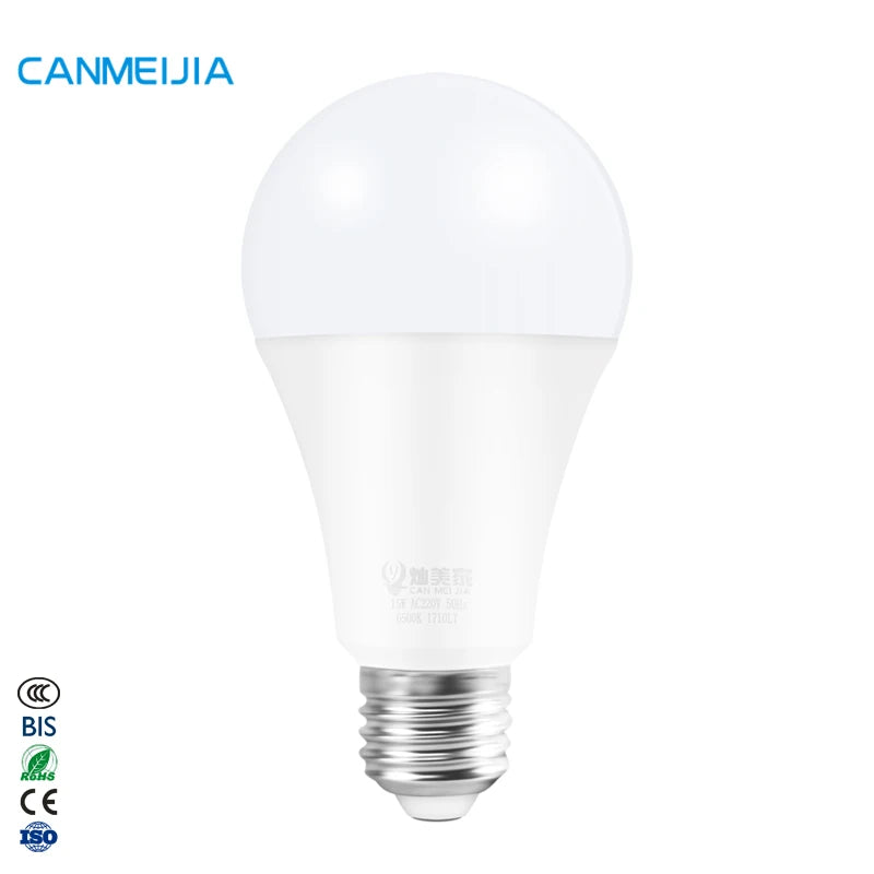 15W Lamp Holder E27 B22 Bulb Housing Home Lighting AC85-265V Bombilla Anillo De Luz Led Spare Parts Led Bulb LightLed Bulb