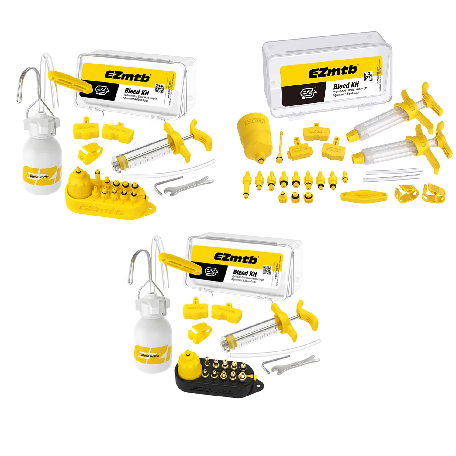 Ezmtb Bleed Kit Universal Bike Hydraulic Disc Brake Oil Brake Bike Bleeding Kit Tools Bike Repair Tool