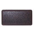Sheepmats Antique Dark Customized PU Anti Fatigue Anti Slip Kitchen Rug Soft Smooth Carpet Floor Mat for Bedroom