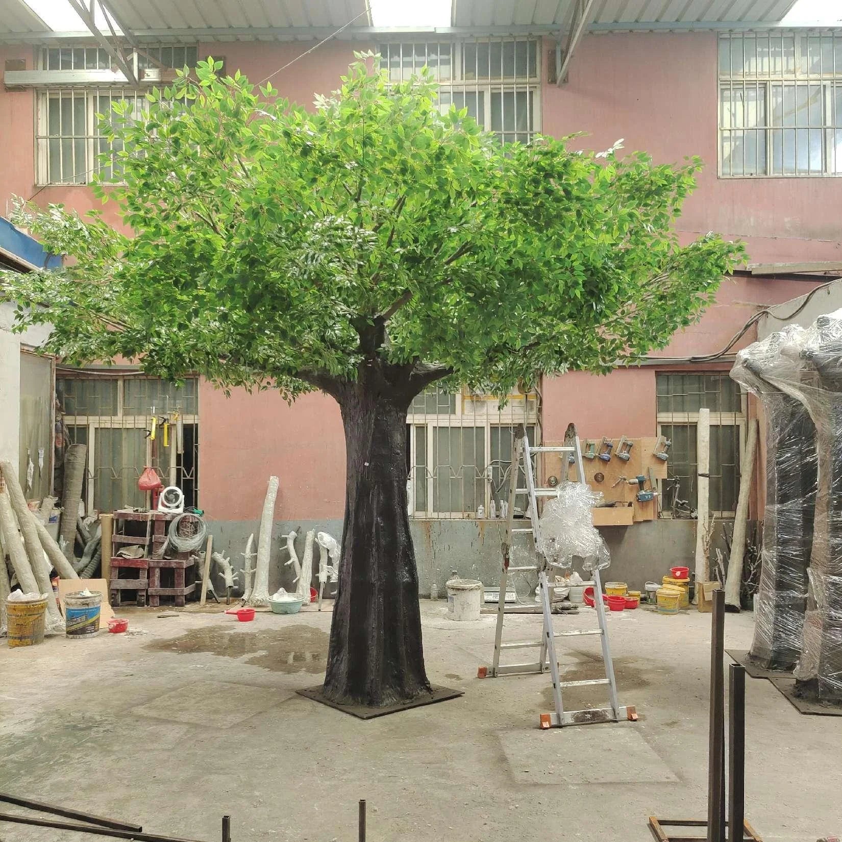Vv229 High Emulation Artificial Plant Artificial Trees Green Plant Artificial Ficus Tree False Tree Hotel Home Decoration