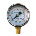 GOGO Pressure Gauge for Water Y-40 Radial 0-0.6MPA 0-1MPA 0-1.6MPA 0-2.5MPA Manometer Pressure Gauge 1/8 Copper Thread Y-40Z 2pcs