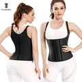 2020 Newest Style 25 Steel Boned Strap Waist Trainer Latex Waist Cincher Corsets and Bustiers Women Corselet Waist Trainer Vest